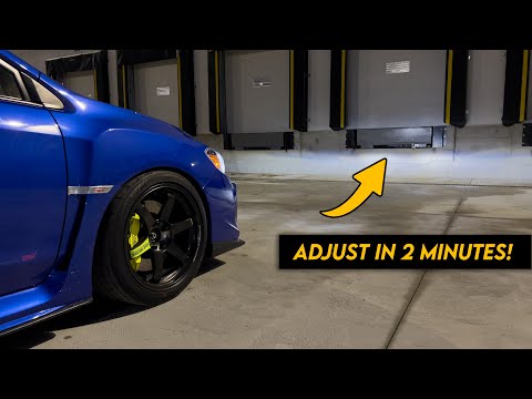 How to properly aim your Subaru headlights in 2 minutes!