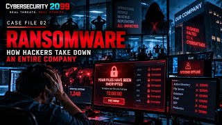 Details CASE FILE 02: RANSOMWARE — How Hackers Take Down an Entire Company Guide
