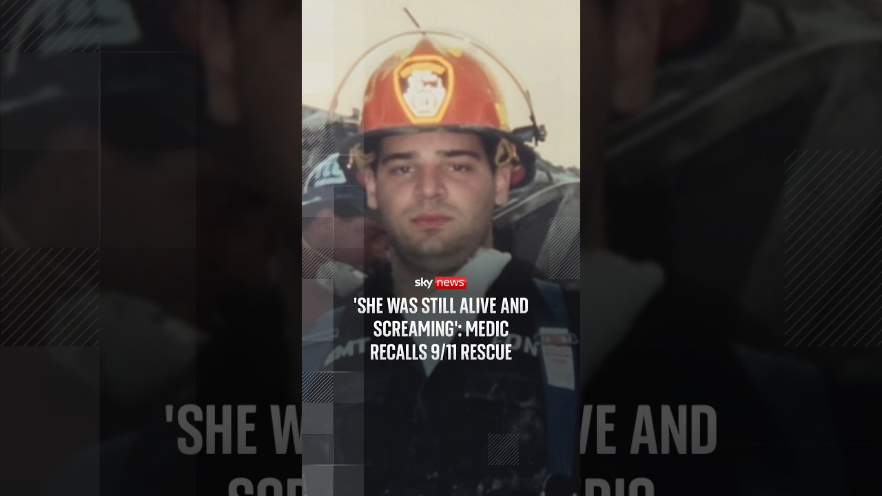 'She was still alive and screaming': Medic recalls 9/11 rescue