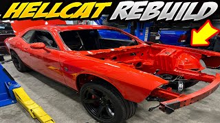 Rebuilding a Dodge Challenger SRT Hellcat | Paint Work