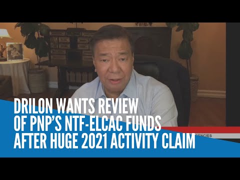 Drilon wants review of PNP’s NTF-Elcac funds after huge 2021 activity claim