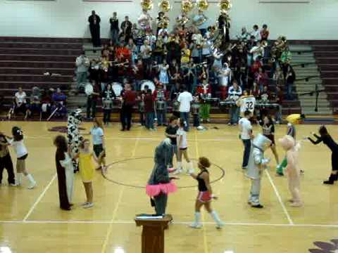 LHS Majorettes 2009 Halloween Pep Rally