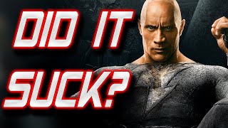 BLACK ADAM MOVIE REVIEW | Did It Suck? | Let's Talk Episode 71