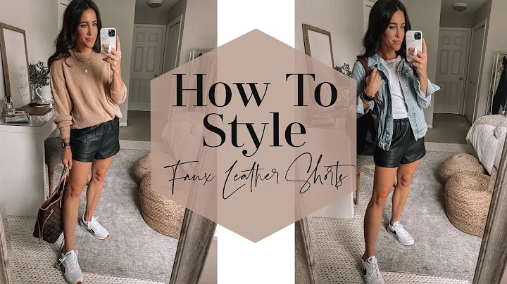 Style Session: How To Style Faux Leather Shorts