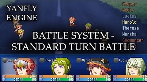 YEP.130 - Battle System - Standard Turn Battle - RPG Maker MV