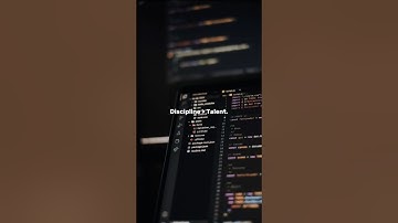 Discipline beats Talent 🔥💻 #shorts #coding #programming #frontend #python #developer