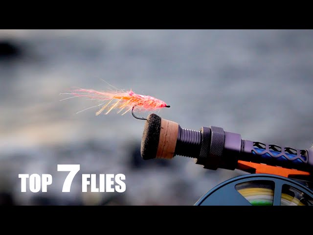 Sea Trout flies for winter and early spring coastal fly fishing 