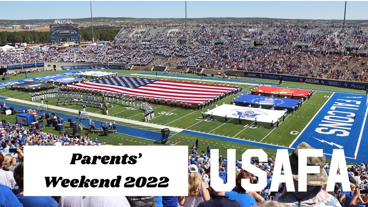 USAFA Parents’ Weekend Football Game🏈 YouTube