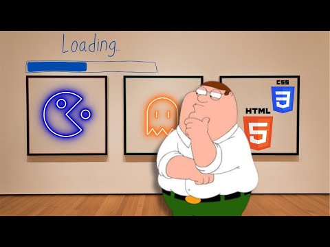 Pacman style loading bar with HTML and CSS