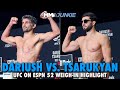 Beneil Dariush, Arman Tsarukyan Make Weight For UFC Austin Main Event