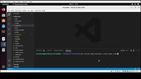 Rancangan Database dan Membuat Migrasi