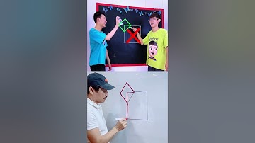 One line draws the entire shape, and the lines cannot overlap! Is there an answer to this question?