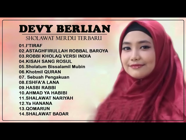 DEVY BERLIAN GREATEST HITS FULL ALBUM 2020 - SHOLAWAT MERDU TERBARU BY DEVY BERLIAN 2020 class=