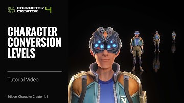 Character Creator 4 Tutorial - Optimize & Decimate Characters - Create Level of Details (LODs)