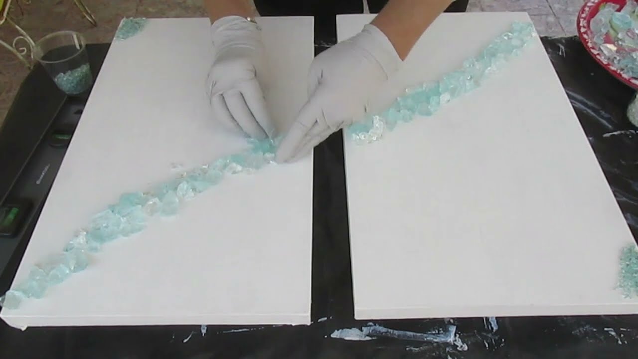 CUADROS MODERNOS DE RESINA EPOXICA