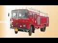 Tata Fire Engine in action against dust storm