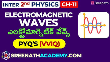 Electromagnetic Waves PYQs | Inter 2nd Year Physics - Chapter 11 (TS & AP Board)