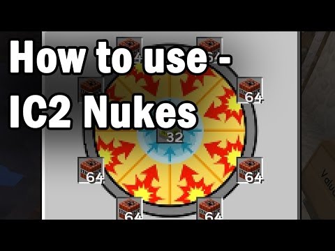 How To Use Ic2 Nukes Feed The Beast Youtube