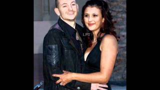 Mike and Anna Shinoda  with Chester and Talinda Bennington