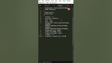 Create Drop Shadow Gradient Animation | HTML and CSS | Sourcecode