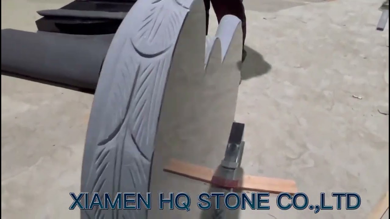 XIAMEN HQ STONE angel heart headstone