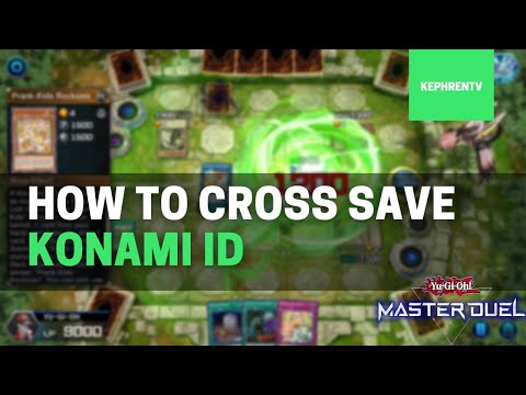 Yu Gi Oh Master Duel How To Link Accounts With Konami Id On Pc Consoles And Mobile Youtube