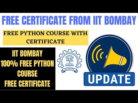 ♨️Important Update♨️ IIT Bombay Free Online Python Course | Python By FOSSEE IIT Bombay | IIT Bombay