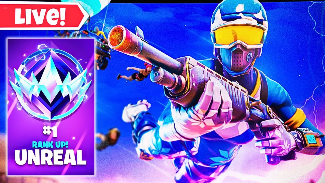 🔴LIVE - #1 UNREAL RANKED SOLO RELOAD PLAYER