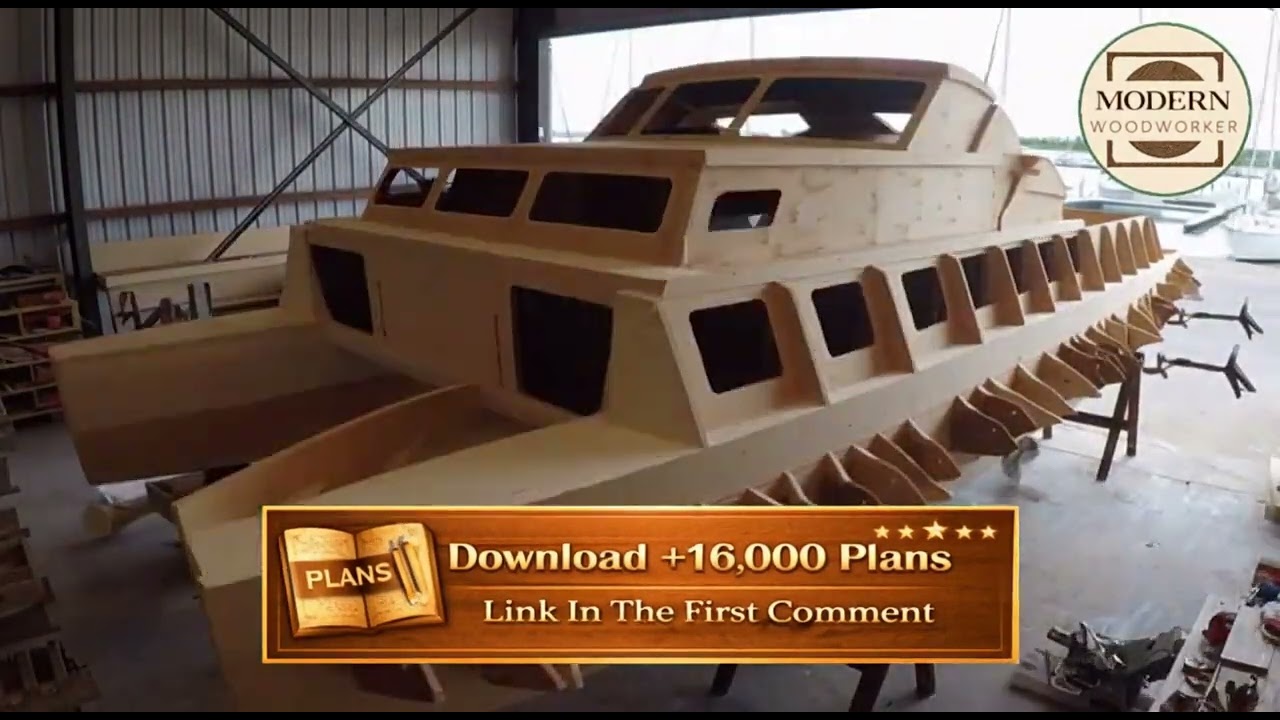 Build Your Dream Catamaran Simple DIY Boat Plans That Actually Work