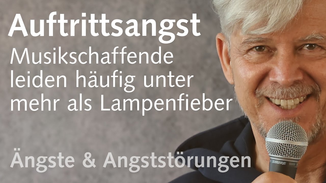 Auftrittsangst bei Musikern