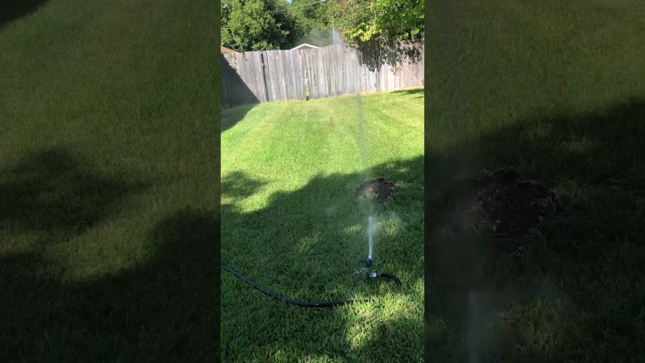 Impact sprinkler ASMR