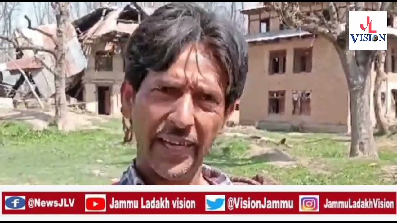 Pictures of ruined houses of Pandits Nadi Marg Shopian are telling their own story of helplessness
