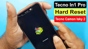 Tecno In1 Pro Hard Reset | Tecno Camon Isky 2 Factory Reset | Pattren Unlock Without Pc |