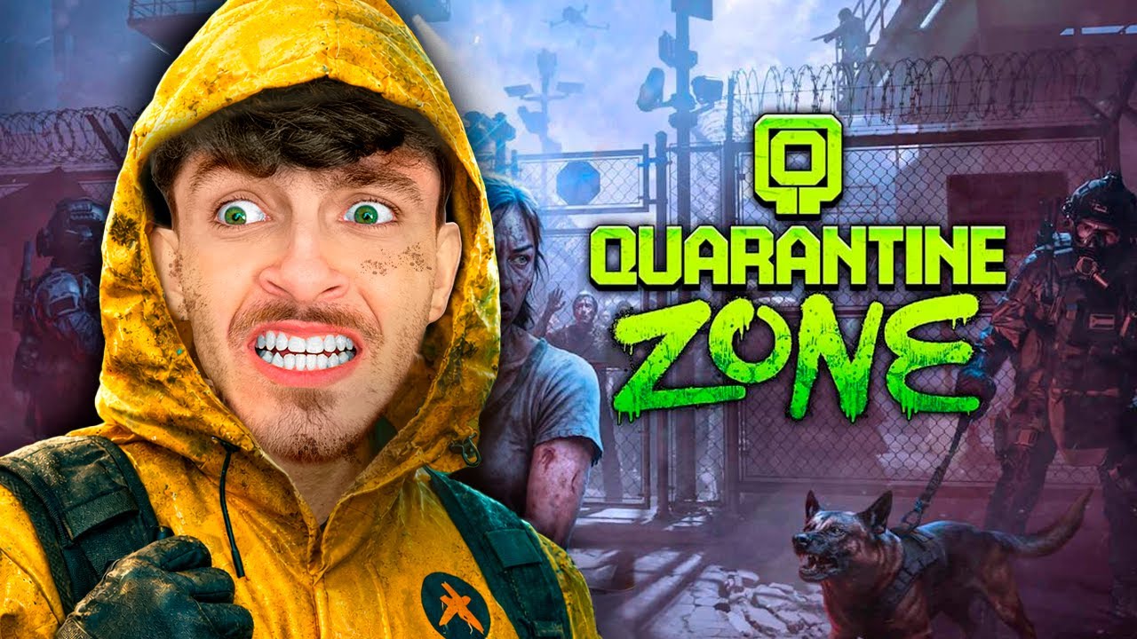 SOBREVIVER NESSE LUGAR É IMPOSSÍVEL! TESTEI QUARANTINE ZONE 😱☣️🔥