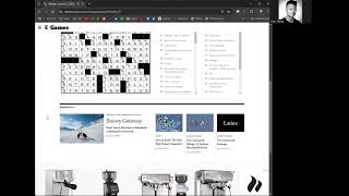 NYT Games Mini Crossword Wordle speed solve and walkthrough Jan 27 2025 - 5 07 Main 0 33 Mini