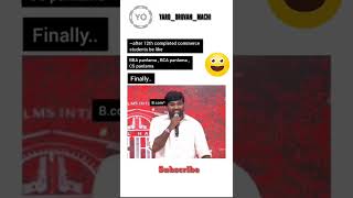 B.com panlama...🤣🤣🤣#shorts #bcom #bca #cs #12thstudent #vijaysethupathi #kamal #after12th Thanks 17k