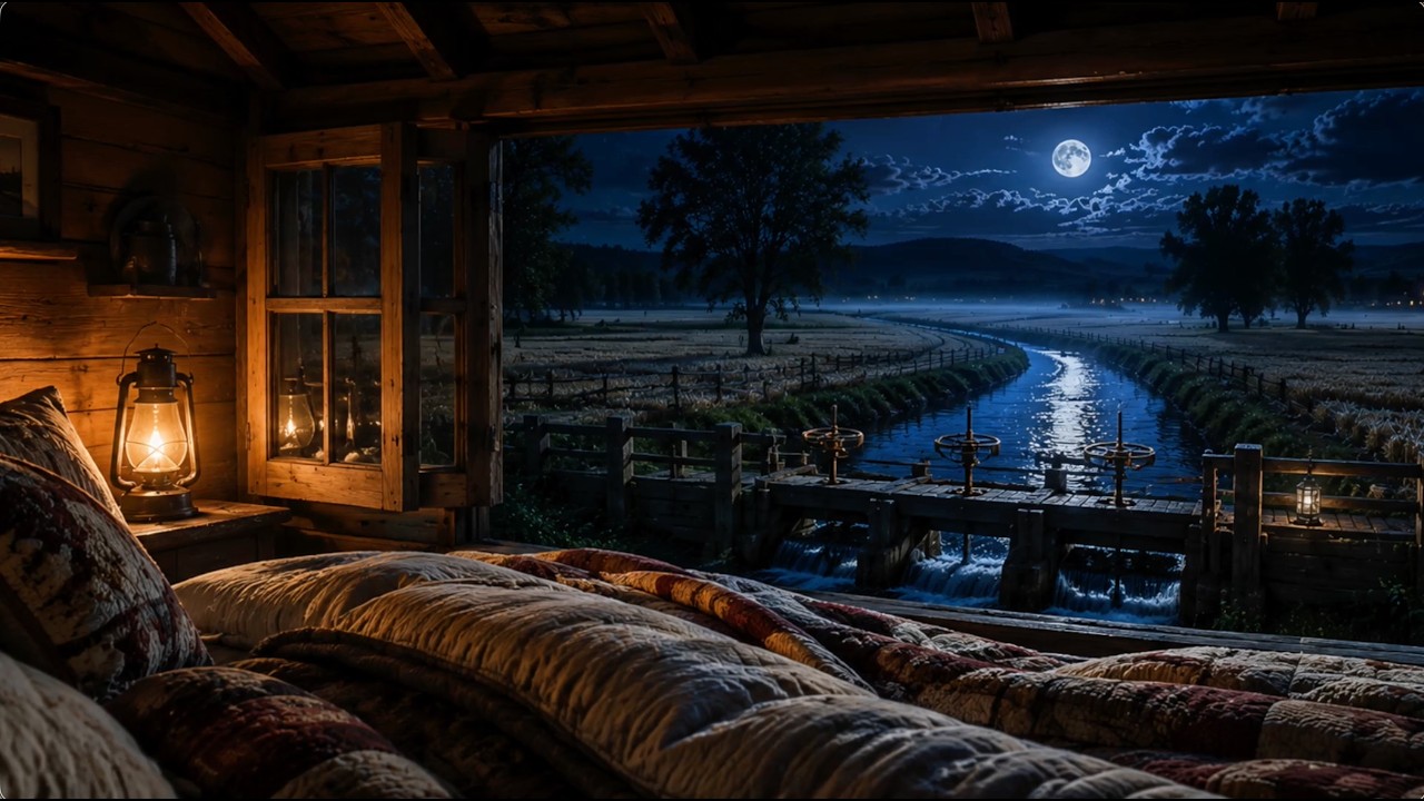 Guarda 🌾 Sleeping Beside The Irrigation Headgate -12 Hours of Peaceful Prairie Canal Ambience & Sleep Music su YouTube Guarda 🌾 Sleeping Beside The Irrigation Headgate -12 Hours of Peaceful Prairie Canal Ambience & Sleep Music su YouTube