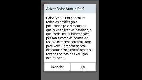 Como personalizar sua barra de status (SEM ROOT)