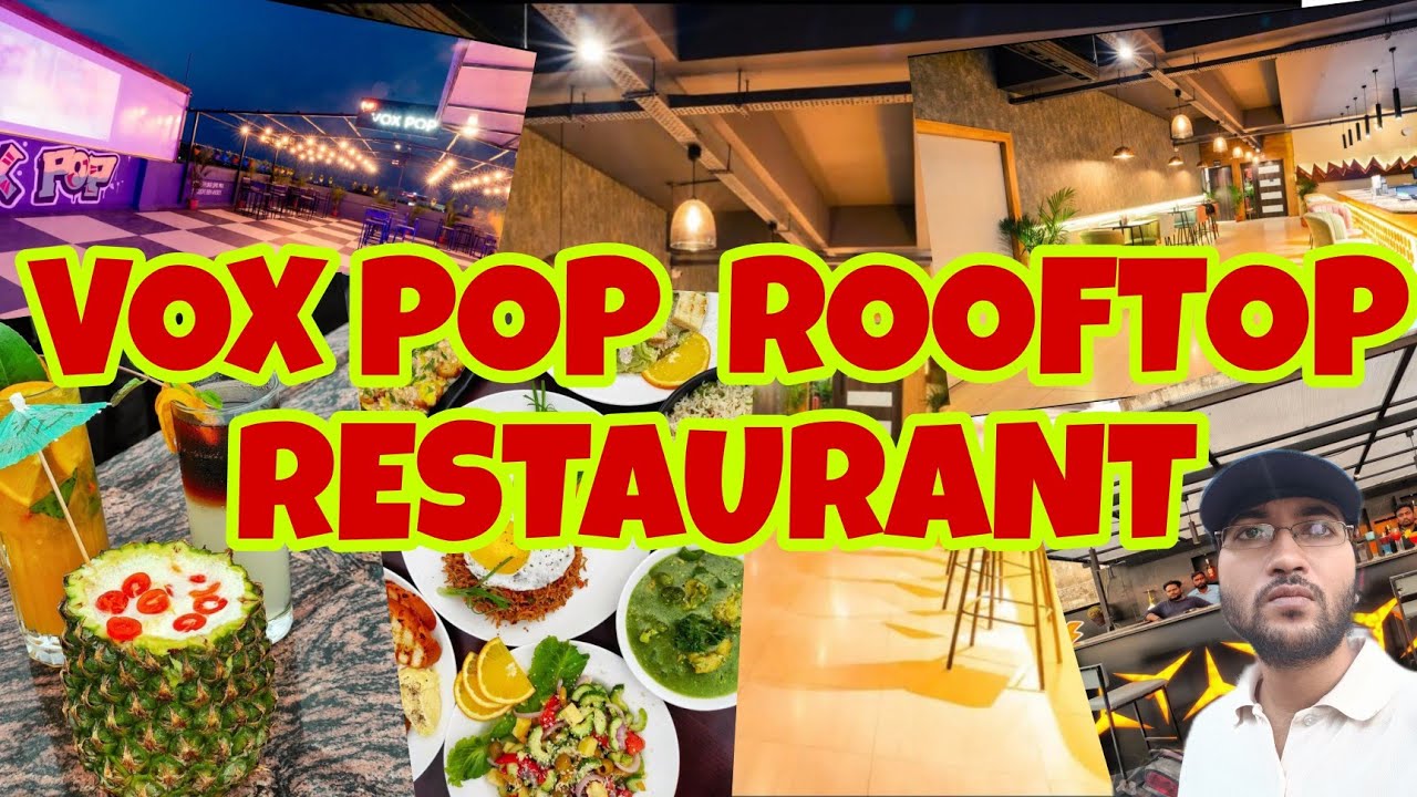 VOX POP Rooftop Restaurant,Bhubaneswar | Lounge and Bar | New Amazing Rooftop in Bhubaneswar