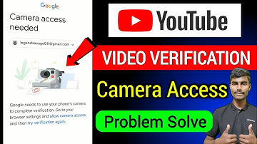 Camera Access needed problem | Youtube video verification camera problem Solve