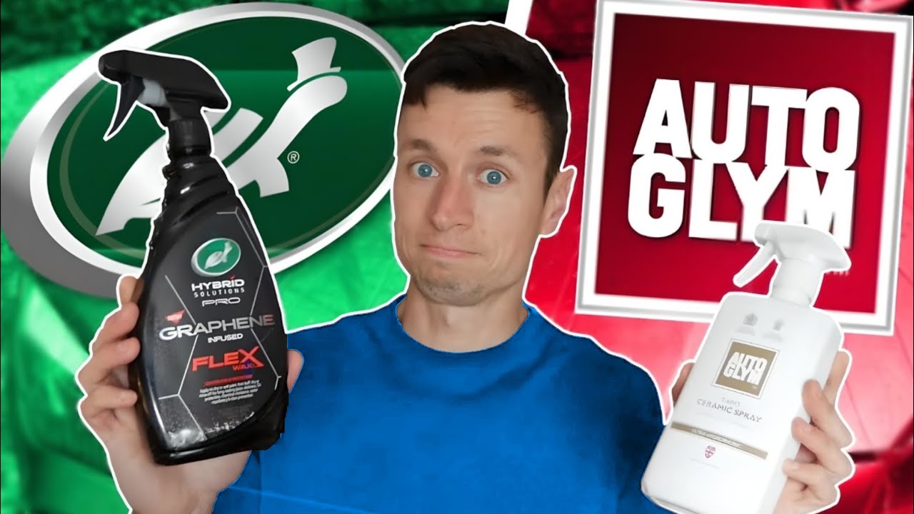 Turtle Wax Graphene flex wax Vs Autoglym Rapid Ceramic spray Detailer