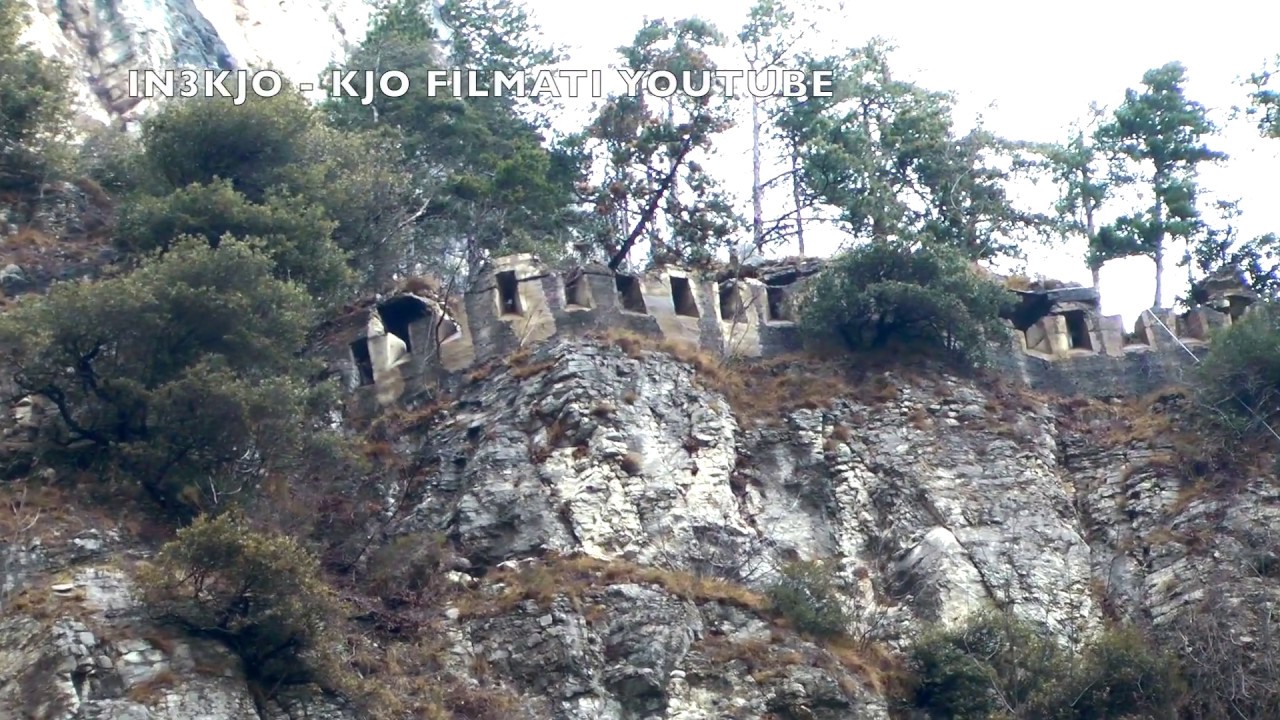 GRANDE GUERRA -TAGLIATA DEL PONALE IPOGEA - ALTO GARDA