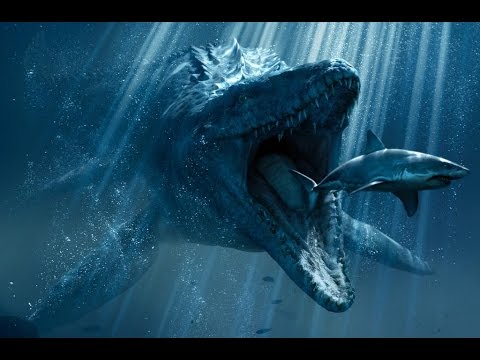 Was wäre, wenn Megalodon auf den Riesenseedinosaurier Mosasaurus treffen würde?