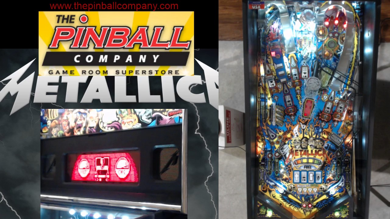 Pinball do Metallica se esgota na primeira hora de vendas nos EUA