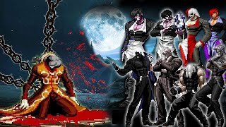 [Mugen KOF] Dragondomainlords Vs Bosses Ruagl Bernstein, Iori Yagami Team