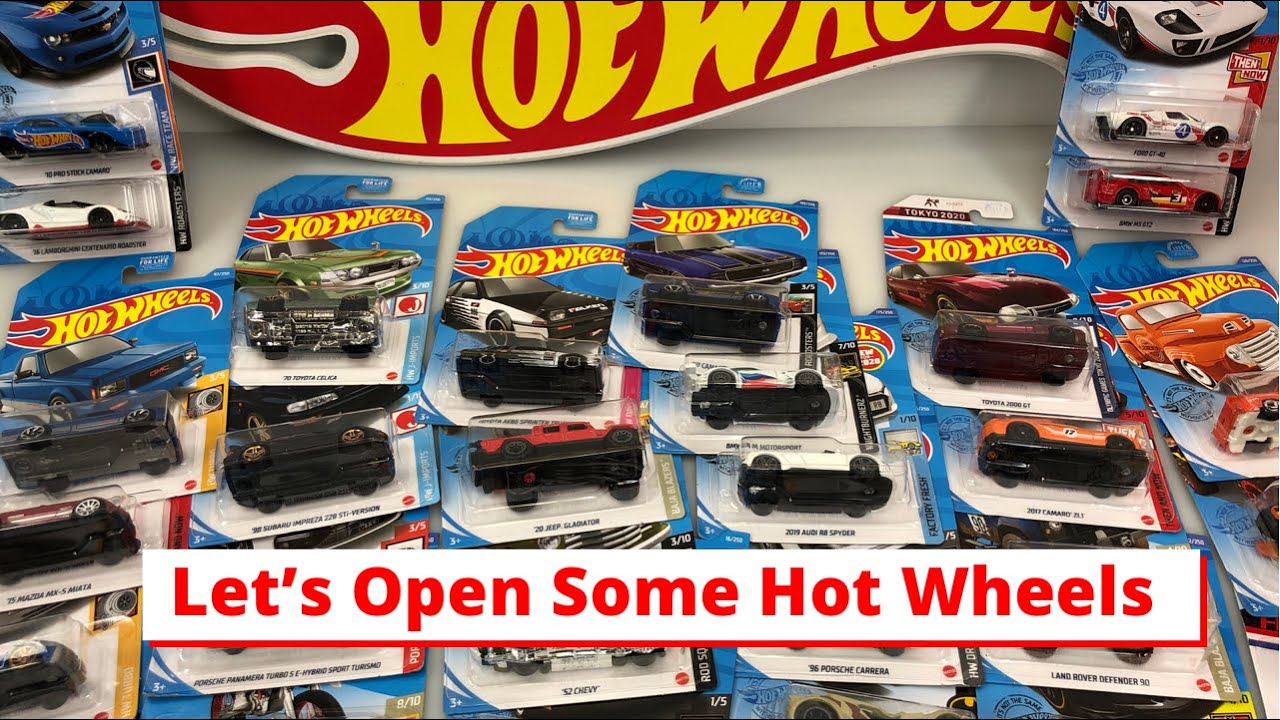 Let's Open Some Cars From My Hot Wheels Collection - YouTube