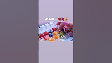 Asmr keybord with fruits #ai #asmr #foodkeyboard #typing  #veo #aiasmr #키보드asmr #ai영상 #asmr타건음