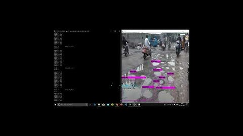 Road damage detection using machine learning | Poth hole detection using YOLO | D2NTA_5 #shorts