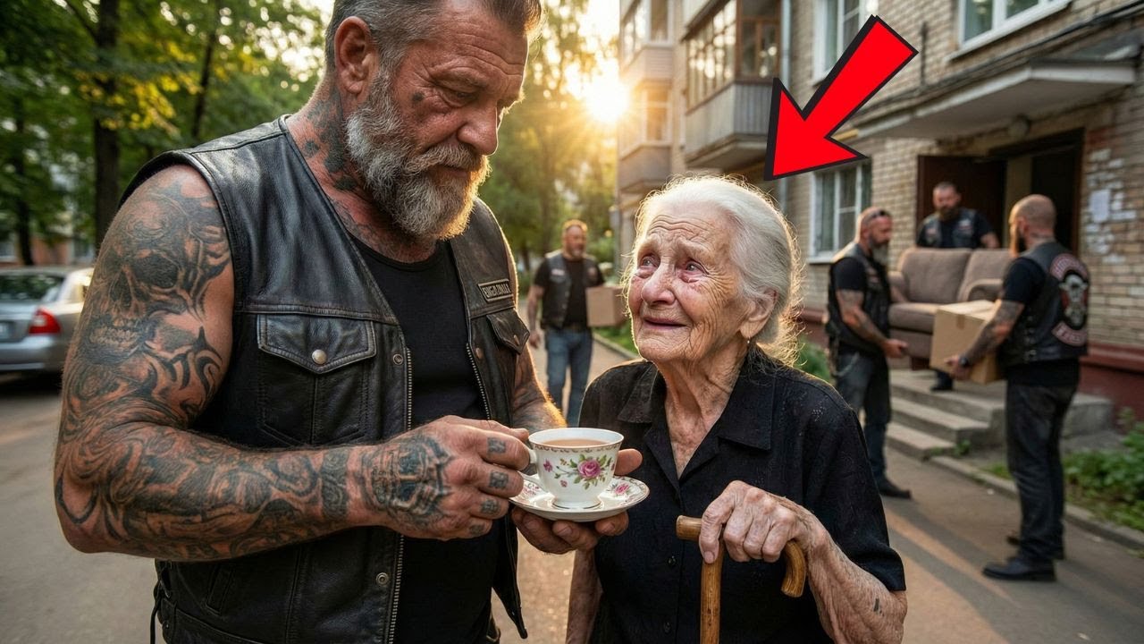 “The 100-Year-Old Whispered ‘I’m Scared’ — Then the Bikers Saw What She Was Hiding From”