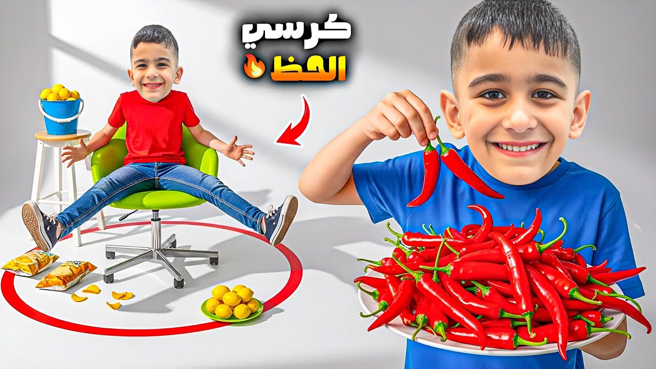 تحدي كرسي الحظ بين التوأم عبد الله وولات وهيلين وهيفي وليليان مين الفاز🔥